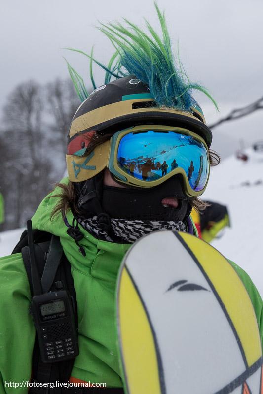В Сочи состоялось открытие горнолыжного сезона (38 фото)