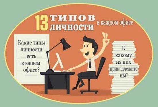 Типы офисных работников (7 картинок)
