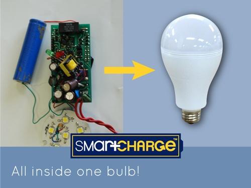 SmartCharge: «умные» лампочки не оставят без света при отключении электричества (6 фото)
