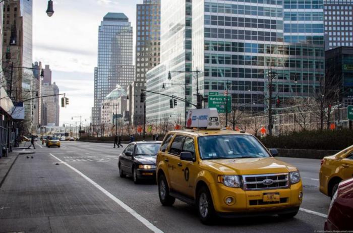 Желтое такси Нью-Йорка (8 фото)