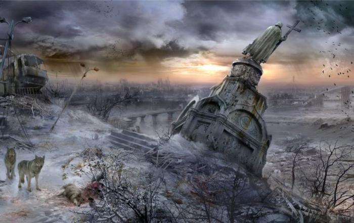 Апокалиптичный Киев (4 фото) 