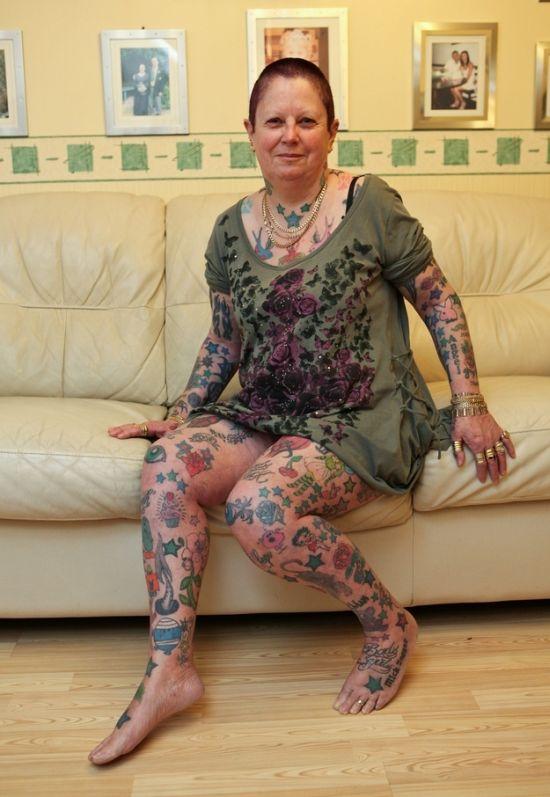 История одной татуированной бабушки | manikyrsha.ru