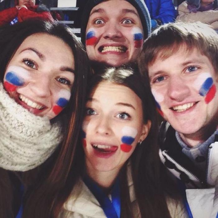  Самые яркие болельщики сборной России на Олимпиаде в Сочи (20 фото) 