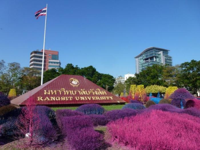 Красочный кампус университета Рангсит в Таиланде (15 фото)
