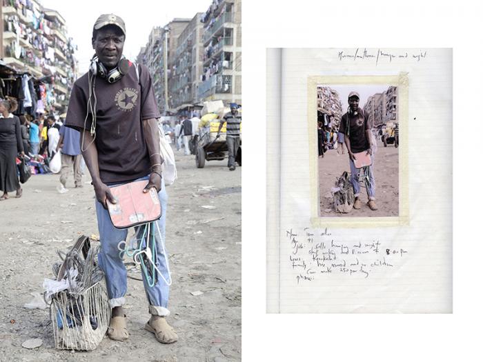 Уличные продавцы в трущобах Найроби (22 фото)