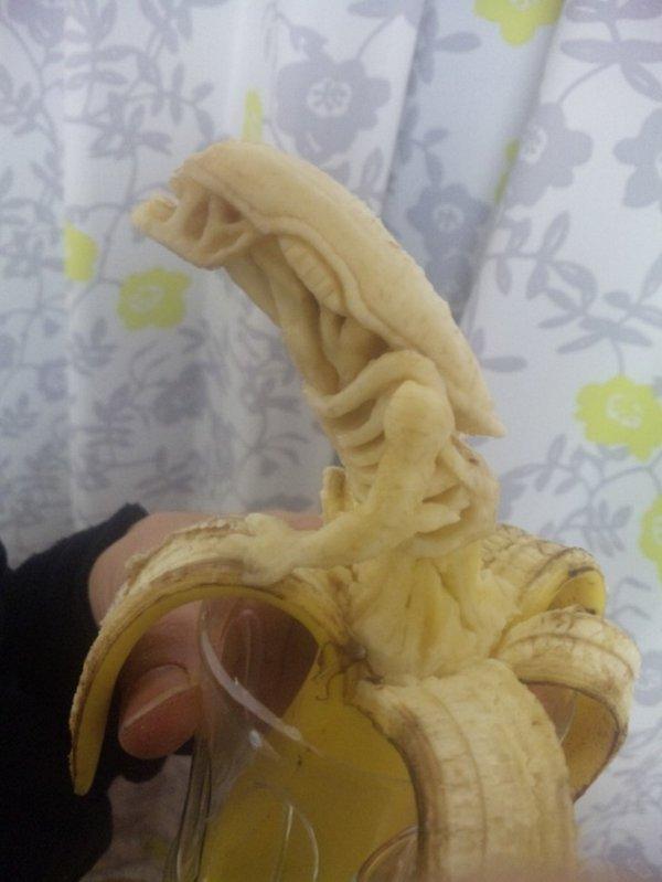 Резьба по банану (8 фото)