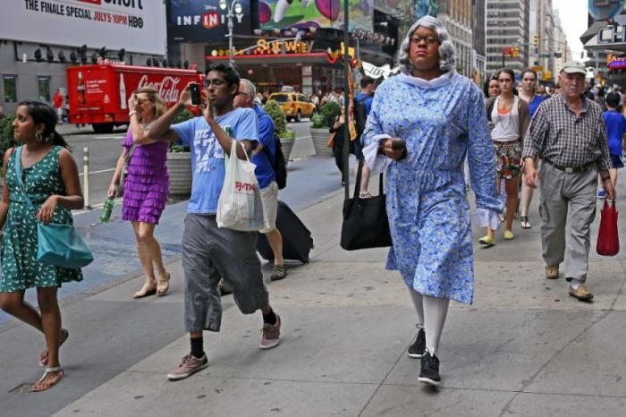  Необычные люди на улицах Нью-Йорка (47 фото) 