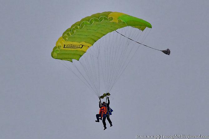 Как парашютисты совершают прыжки (64 фото)