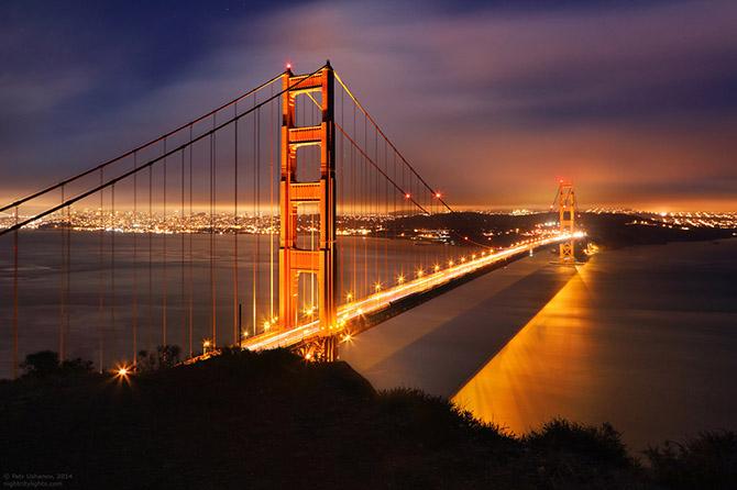 Сан-Франциско — город мостов и туманов (33 фото)