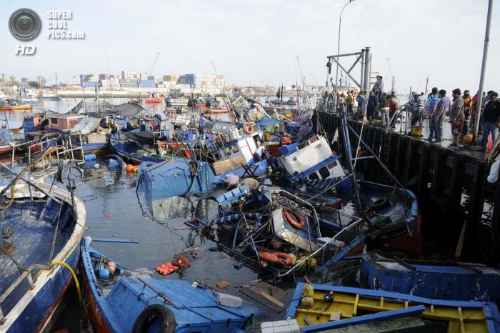 Последствия землетрясения в Чили (12 фото)