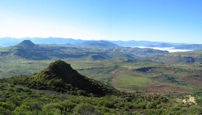 Путешествие в Королевство Лесото — Царство Неба (21 фото)