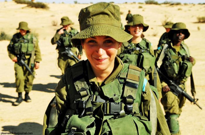 Бойцы израильской армии (15 фото)
