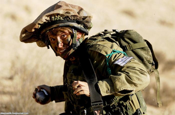 Бойцы израильской армии (15 фото)