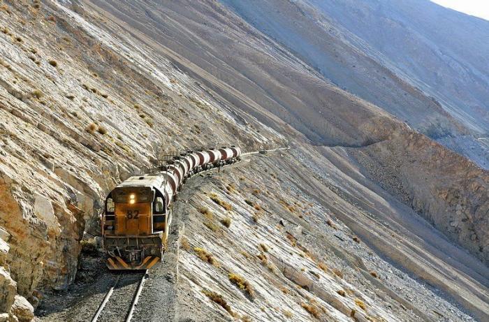 Самая красивая железная дорога в мире (19 фото)