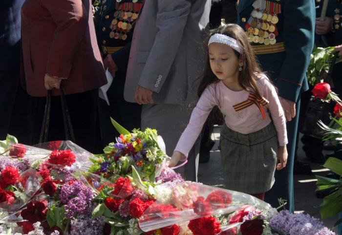 Празднование 9 мая в Алматы (14 фото) 