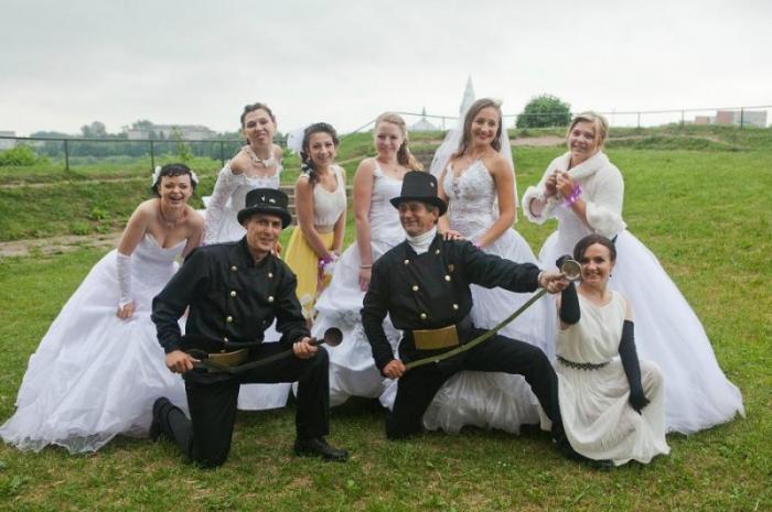 Акция «Сбежавшая невеста» (100 фото)