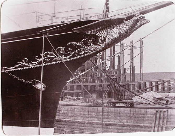 Фотографии русской императорской яхты «Штандарт» 1893-1896 годов (22 фото)