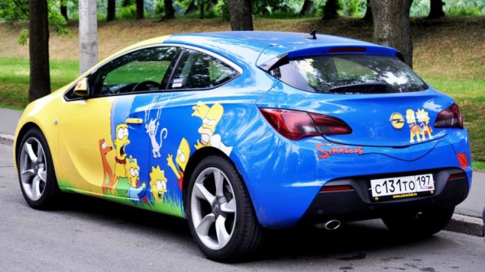  Opel Astra -The Simpsons (5 ) 