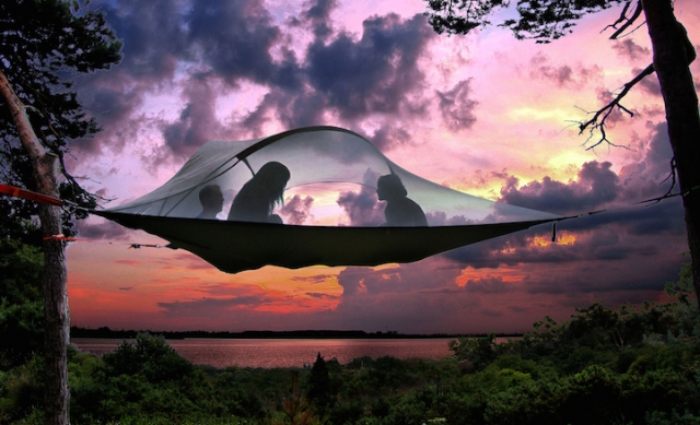 Подвесная палатка (7 фото)