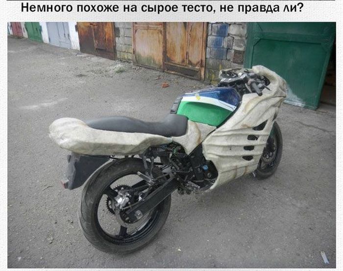 Новый обвес для мотоцикла своими руками (41 фото)