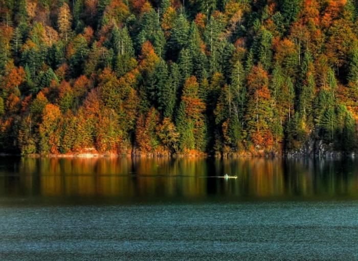Удивительная красота озера Сильвенштайн (7 фото)