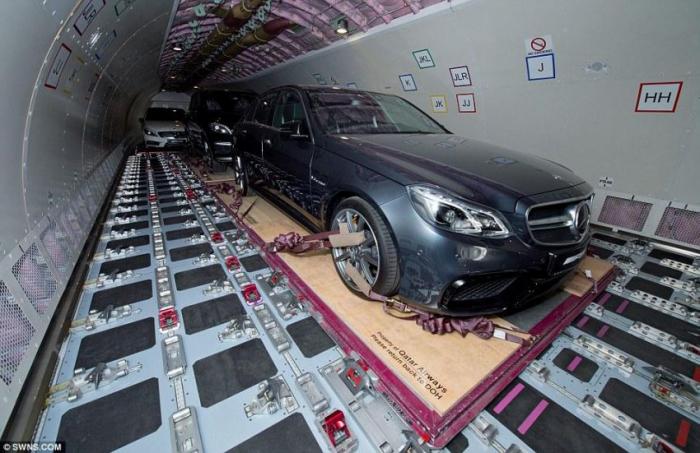 Сколько платят арабы, что бы доставить автомобиль в Лондон (9 фото)