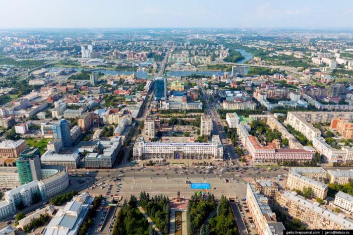 Челябинск с высоты (73 фото) 