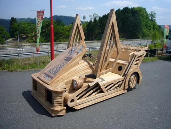 Деревянный авто (5 фото)