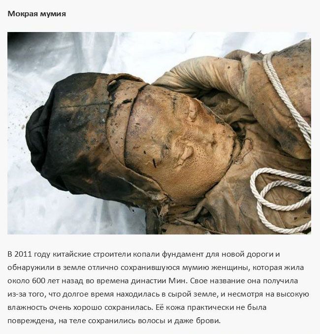 Самые необычные и странные мумии из далекого прошлого (12 фото)