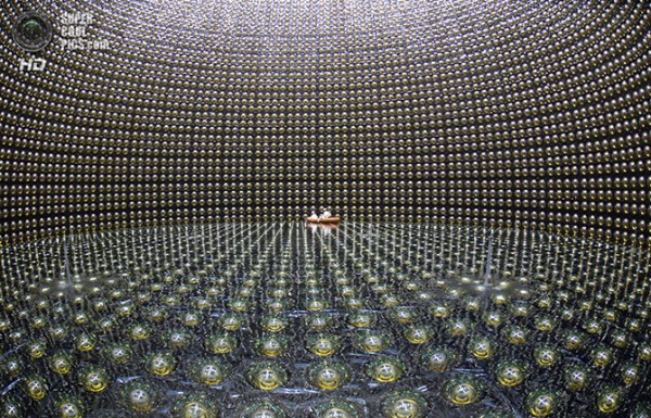 Как выглядит лаборатория с нейтринным детектором (14 фото)