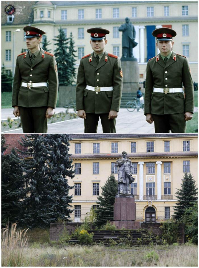 Конец советской эпохи в Германии (25 фото)