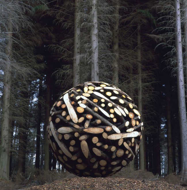 Геометрические скульптуры из дерева от Lee Jae-Hyo (20 фото) 