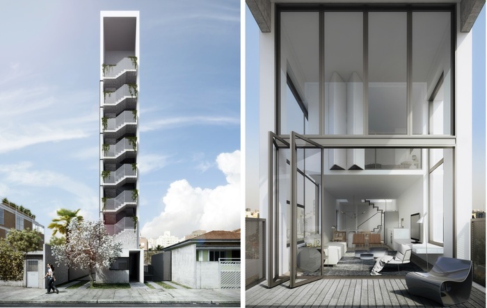Оптимизация жилого пространства: дом, 'вытянутый' вверх (5 фото)