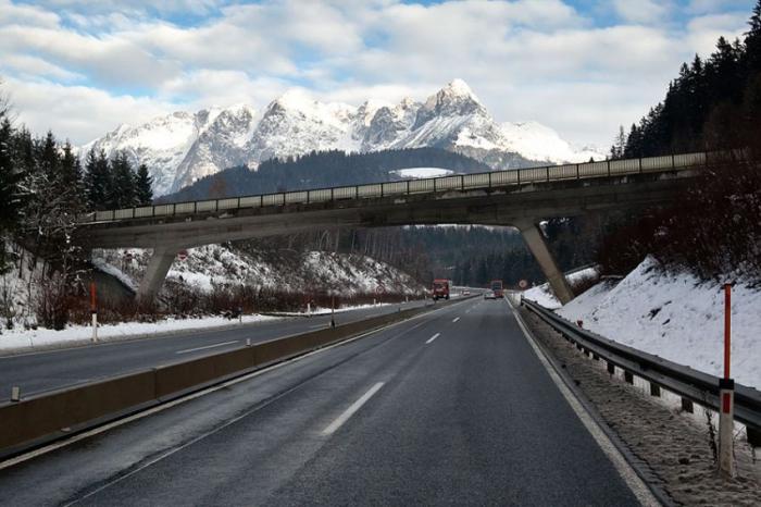  Автомобильные дороги в Австрии (10 фото) 