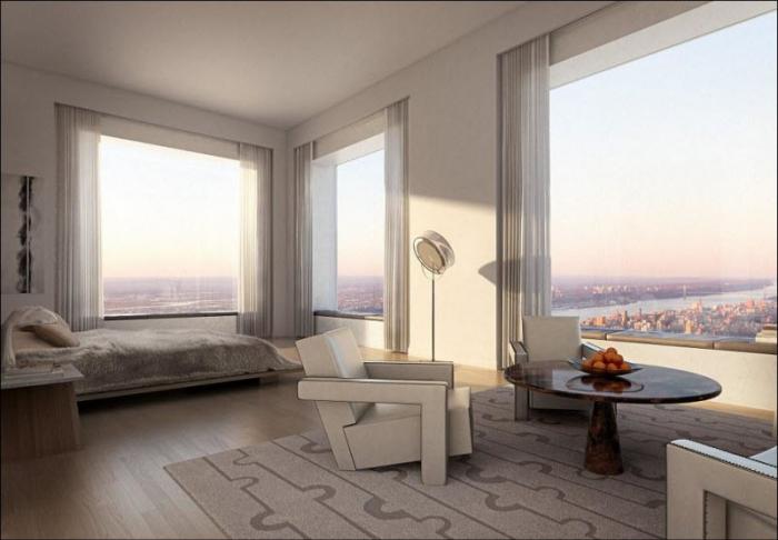Квартира за $95 млн с видом на Манхэттен (12 фото)