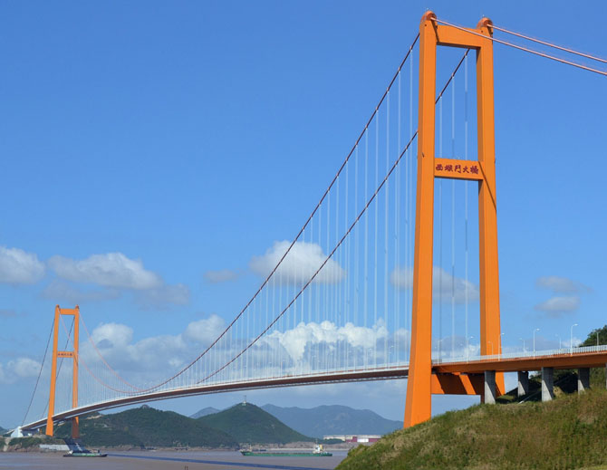 10 самых длинных висячих мостов в мире (10 фото)