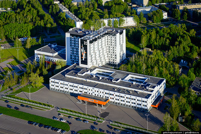 Набережные Челны и автомобильный завод КамАЗ с высоты (29 фото)