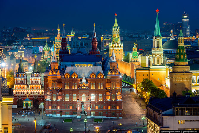 Москва с высоты (68 фото)