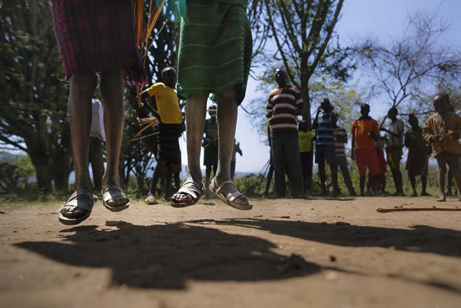 Лучники племени Покот из Кении (16 фото)