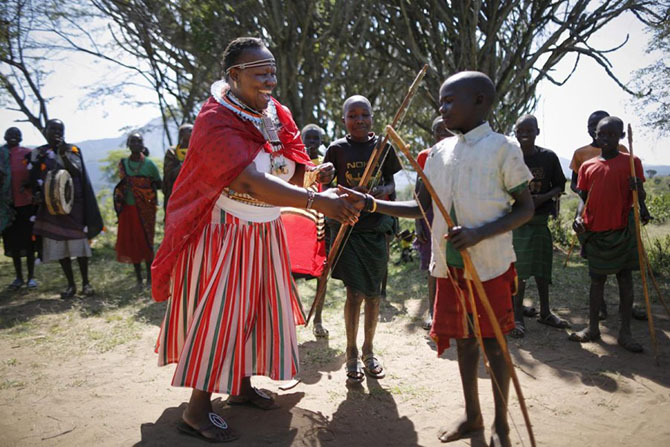 Лучники племени Покот из Кении (16 фото)