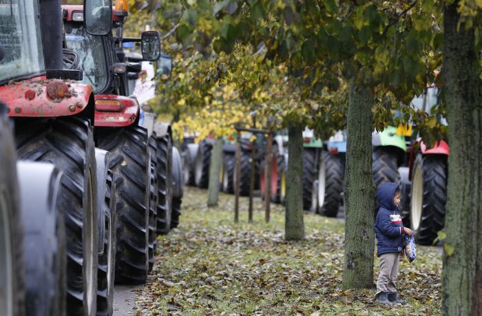 День протеста французских фермеров (25 фото)