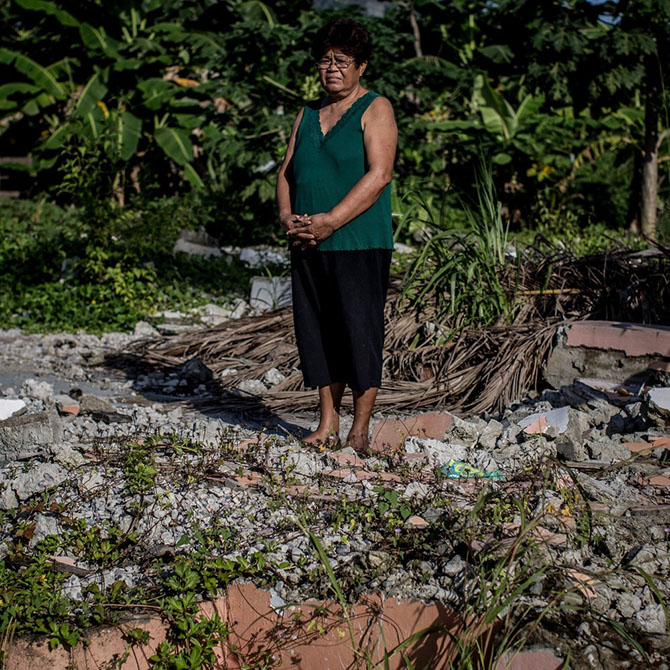 Год спустя после урагана Хайян на Филиппинах (11 фото)
