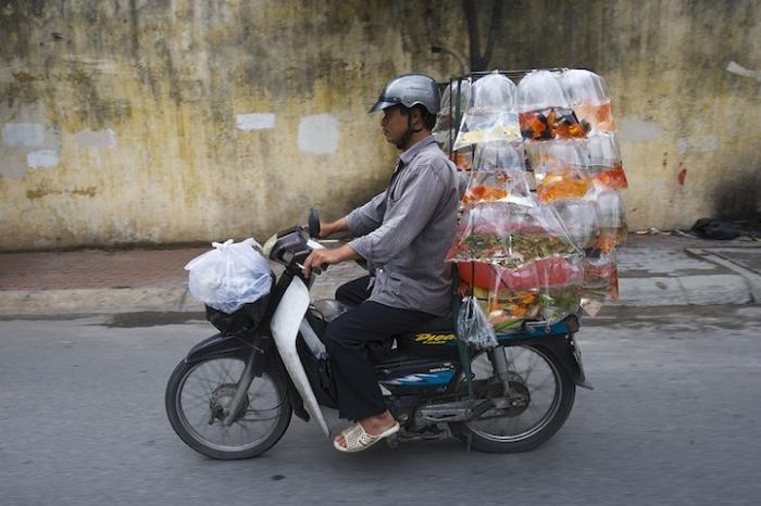  Во Вьетнаме грузовики не нужны (10 фото) 