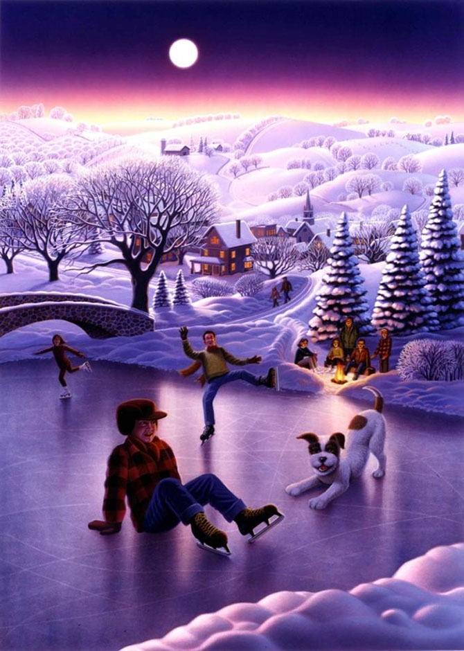 Зимняя сказка от Робин Молине (16 фото)