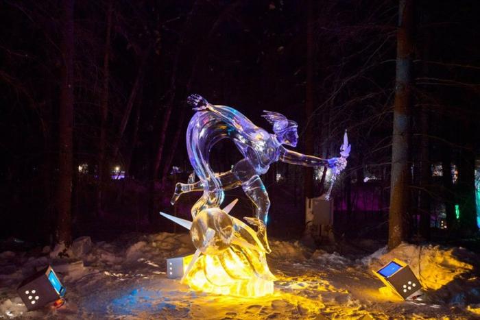 Международный чемпионат по ледяным скульптурам (15 фото)