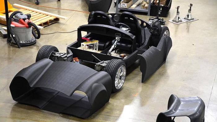 На 3D-принтере распечатали легендарную Shelby Cobra (12 фото+видео)