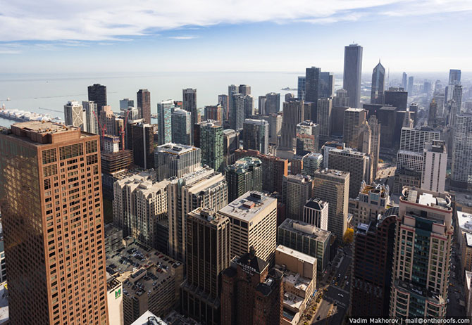 Чикаго с высоты (20 фото)