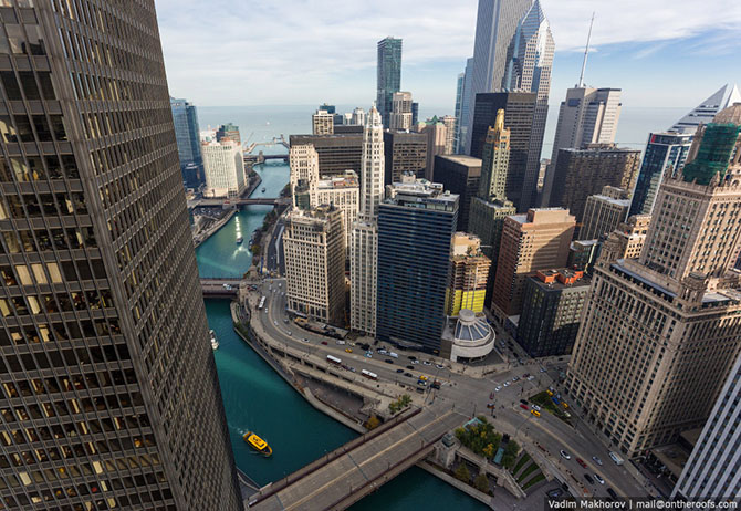 Чикаго с высоты (20 фото)