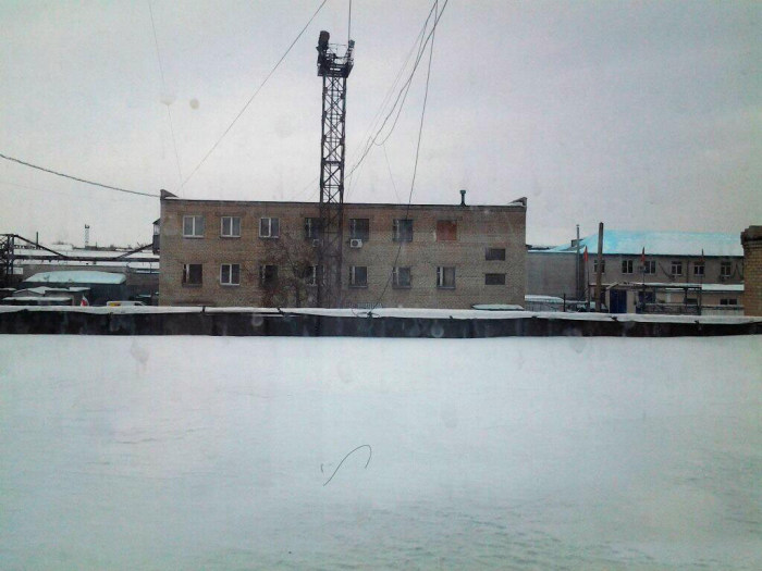 В Челябинской области выпал снег голубого цвета (9 фото)