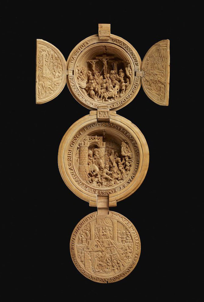 Миниатюрные молитвенники XVI-го столетия (10 фото)